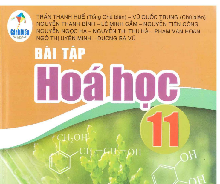 SÁCH BÀI TẬP HÓA HỌC 11 CÁNH DIỀU - Miễn phí