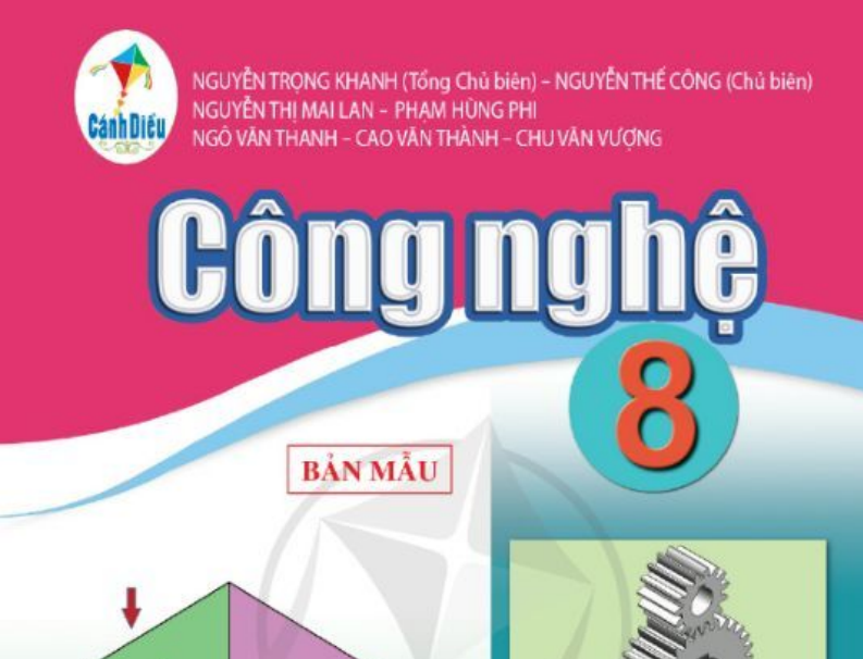 SÁCH GIÁO KHOA CÔNG NGHỆ 8 CÁNH DIỀU Miễn phí