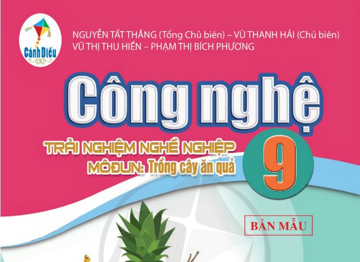 Sách giáo khoa Công nghệ 9 Trồng cây ăn quả