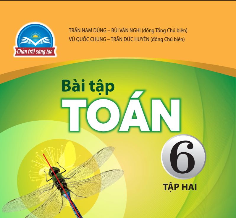 SÁCH BÀI TẬP TOÁN 6 TẬP 2 CHÂN TRỜI SÁNG TẠO Miễn phí