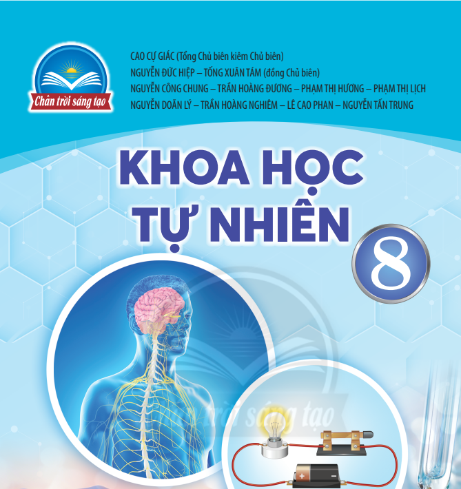 SÁCH GIÁO KHOA KHTN 8 CHÂN TRỜI SÁNG TẠO  Miễn phí