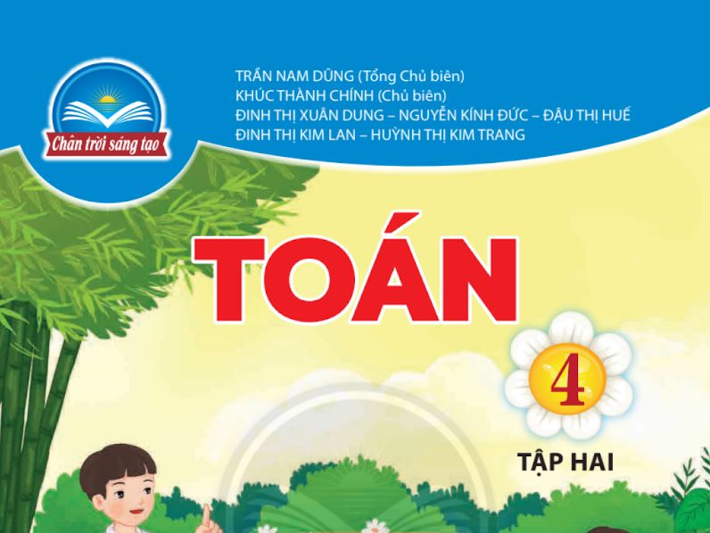 SGK Toán 4 Tập 2 Chân trời sáng tạo Miễn phí