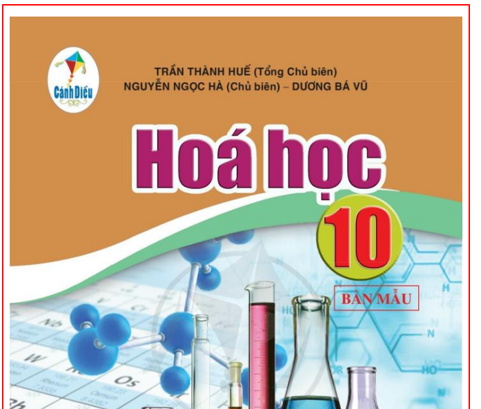 SÁCH GIÁO KHOA HÓA HỌC 10 CÁNH DIỀU - Miễn phí