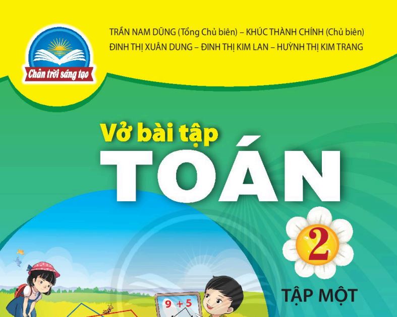 Vở Bài Tập Toán 2 - Lớp 2 - Tập 1 - Chân Trời Sáng Tạo Miễn phí