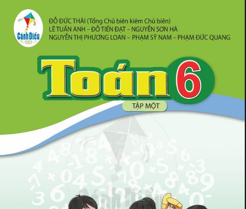 SÁCH GIÁO KHOA TOÁN 6 TẬP 1 CÁNH DIỀU Miễn phí