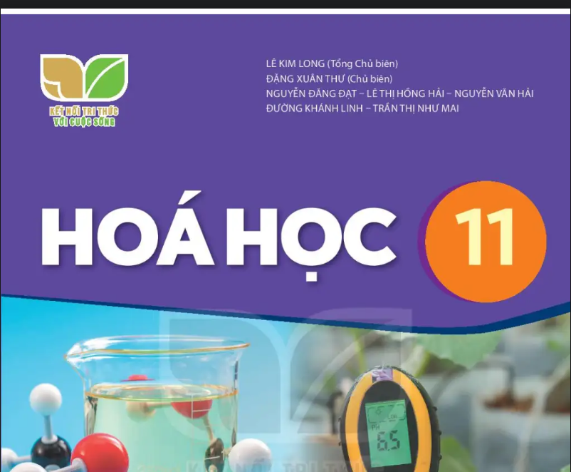 SÁCH GIÁO KHOA HÓA HỌC 11 KẾT NỐI TRI THỨC - Miễn phí