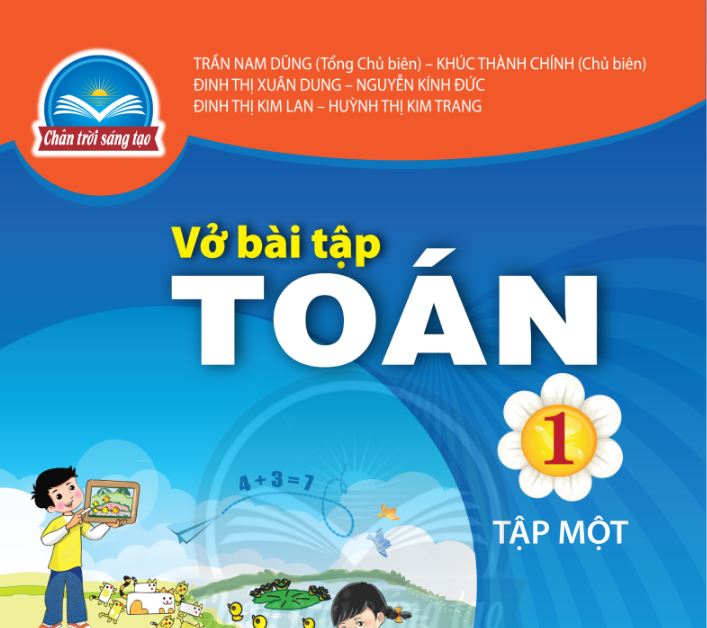 Vở bài tập Toán 1 Tập 1 - Chân trời sáng tạo - miễn phí