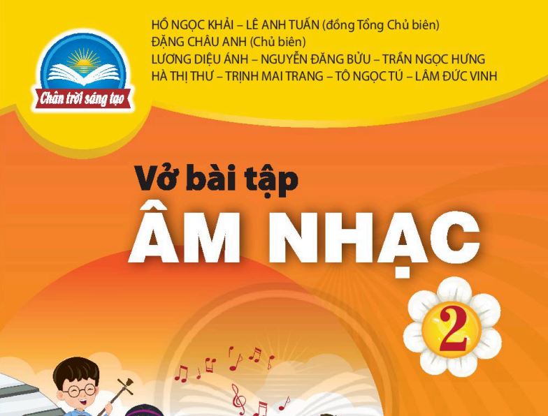 Vở Bài Tập Âm Nhạc 2 - Lớp 2 - Chân Trời Sáng Tạo Miễn phí