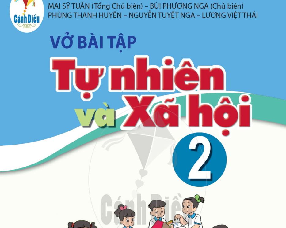 Vở bài tập tự nhiên và xã hội lớp 2 sách cánh diều - Miễn phí