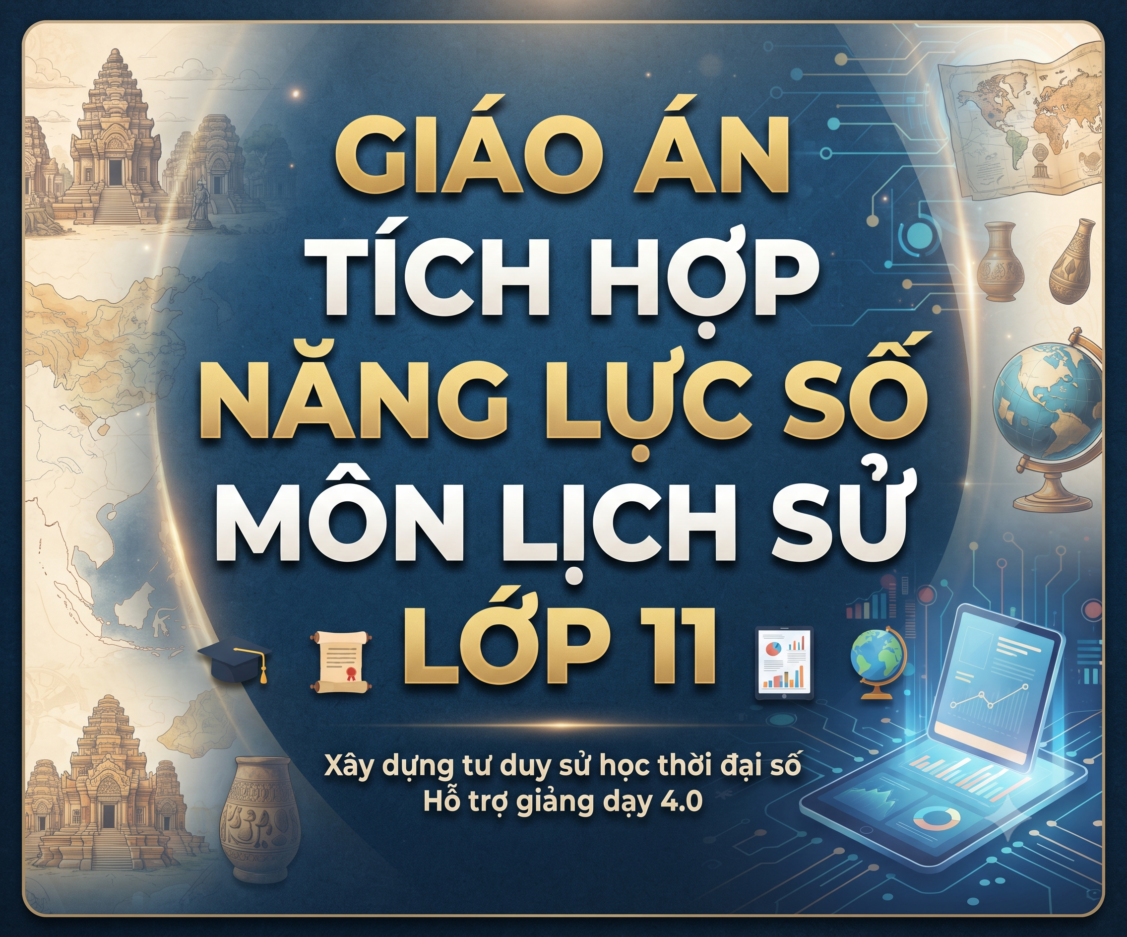 Giáo án tích hợp năng lực số môn Lịch sử lớp 11
