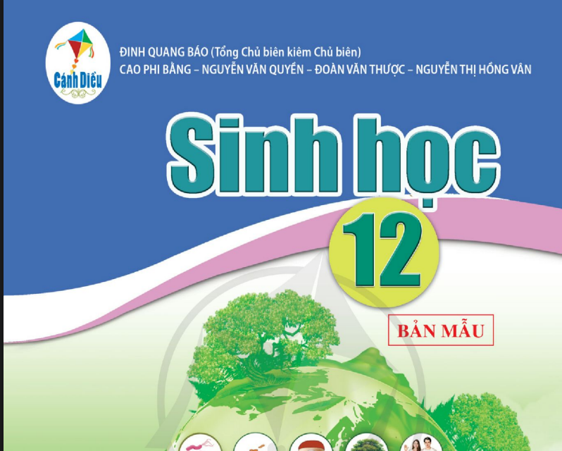 SÁCH GIÁO KHOA SINH HỌC 12 CÁNH DIỀU - Miễn phí