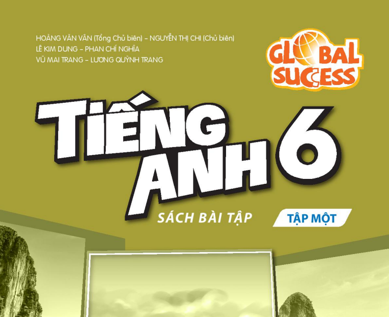 SÁCH BÀI TẬP TIẾNG ANH TẬP 1 GLOBAL SUCCESS 6 Miễn phí