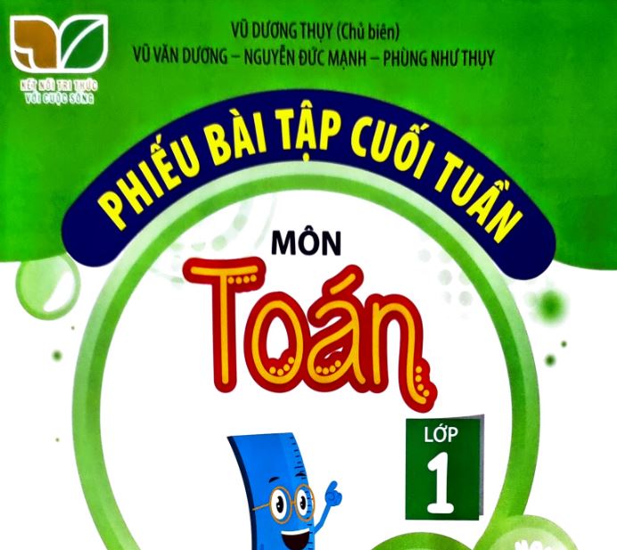 Phiếu bài tập cuối tuần Toán 1 Kết nối tri thức - Miễn phí