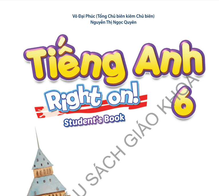 SÁCH GIÁO KHOA TIẾNG ANH 6 RIGHT ON Miễn phí