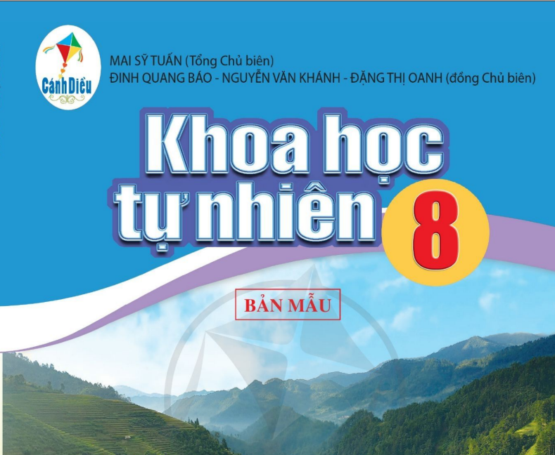 SÁCH GIÁO KHOA KHTN 8 CÁNH DIỀU Miễn phí