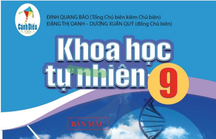 SÁCH GIÁO KHOA KHTN 9 CÁNH DIỀU Miễn phí