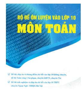 Bộ đề ôn luyện vào lớp 10 Toán - Đỗ Viết Tuân