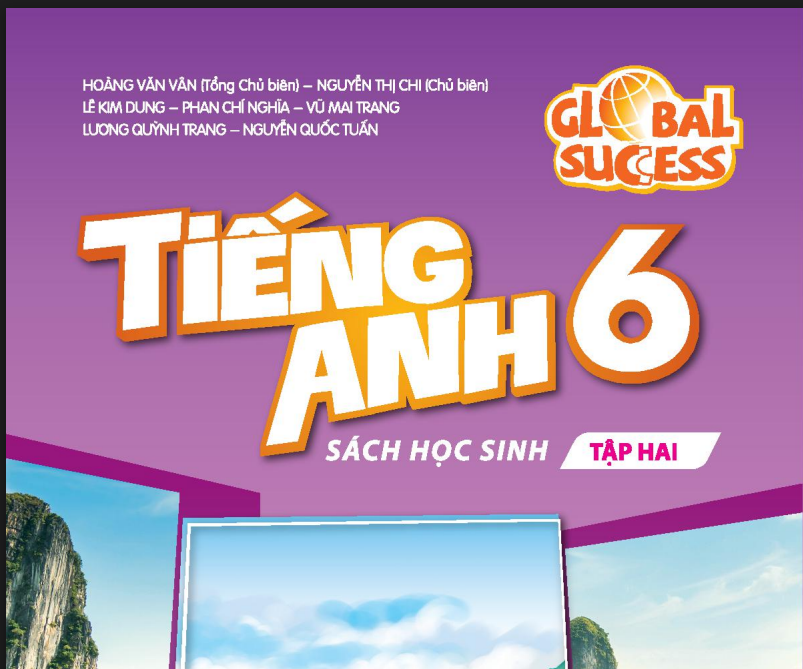 SÁCH GIÁO KHOA TIẾNG ANH 6 GLOBAL SUCCESS TẬP 2 Miễn phí