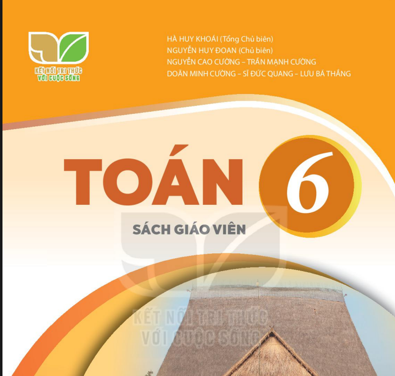 SÁCH GIÁO VIÊN TOÁN 6 KẾT NỐI TRI THỨC Miễn phí