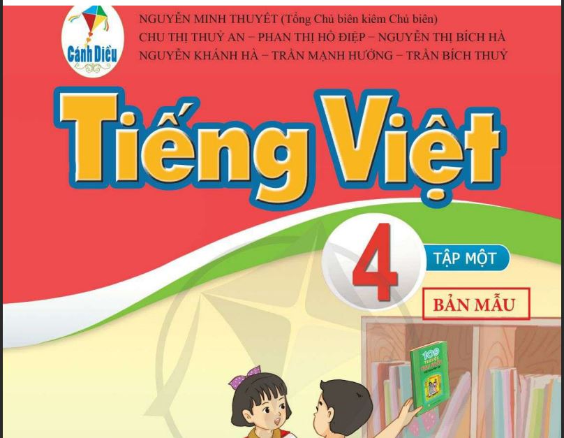 SGK Tiếng Việt 4 Cánh Diều - Tập 1 - Miễn phí