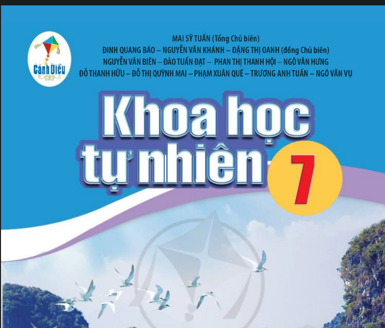 SÁCH GIÁO KHOA KHTN 7 SÁCH CÁNH DIỀU - Miễn phí