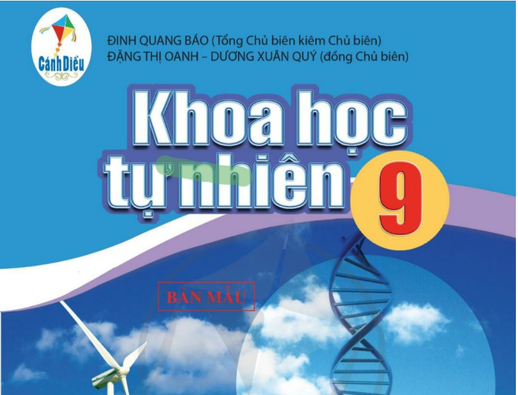 SÁCH GIÁO KHOA KHTN 9 CÁNH DIỀU Miễn phí