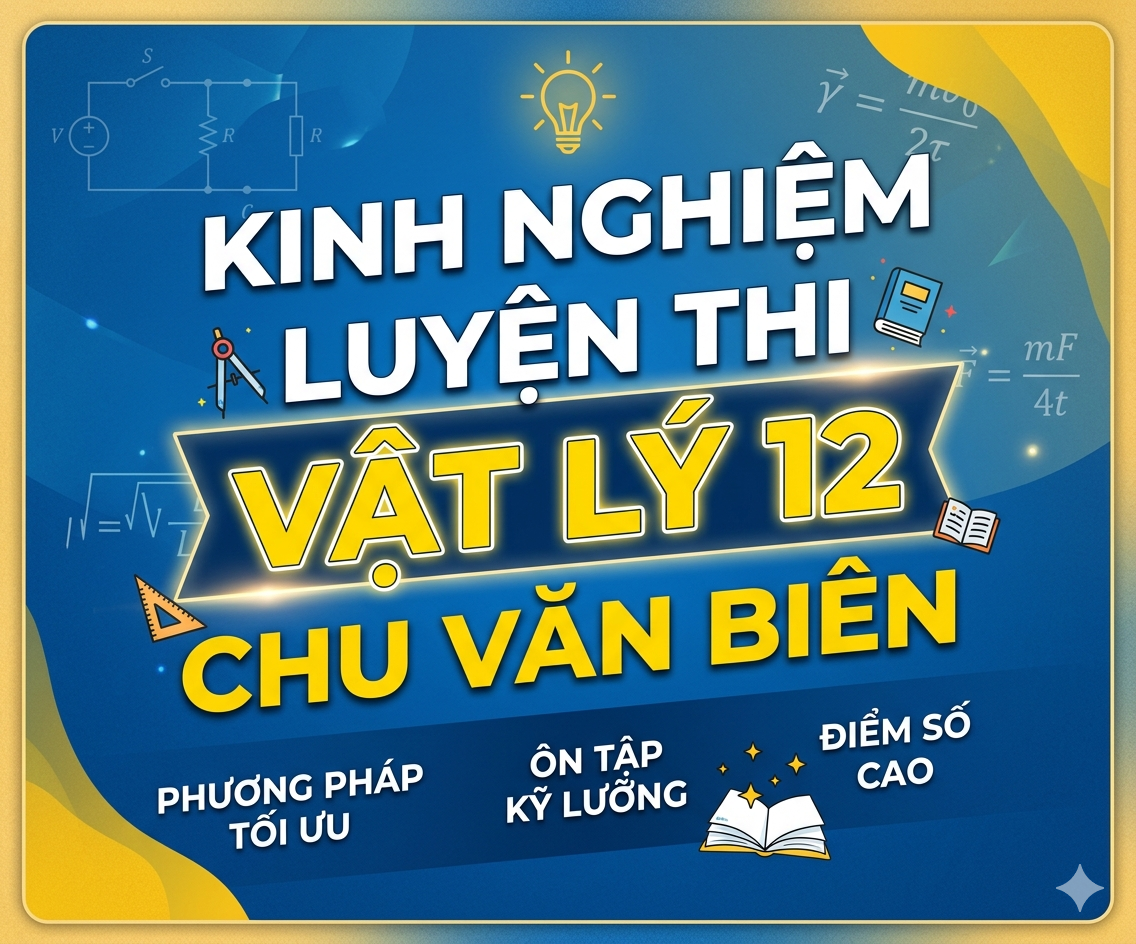 Kinh nghiệm luyện thi vật lý 12 - Chu Văn Biên