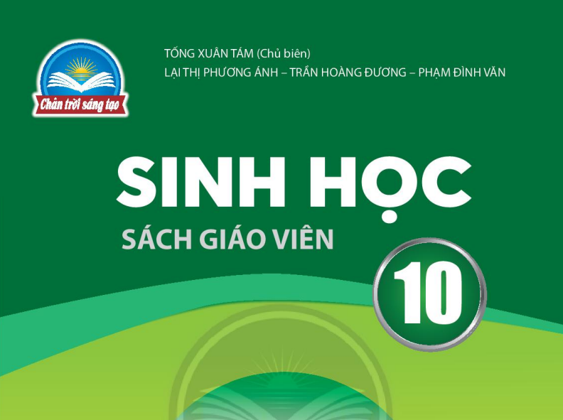 SÁCH GIÁO VIÊN SINH HỌC 10 CHÂN TRỜI SÁNG TẠO Miễn phí