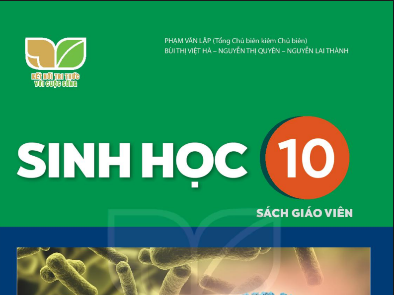 SÁCH GIÁO VIÊN SINH HỌC 10 KẾT NỐI TRÍ THỨC Miễn phí