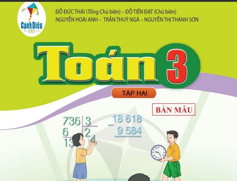 SGK Toán 3 Tập 2 Cánh diều Miễn phí