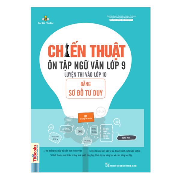 Chiến thuật ôn tập ngữ văn lớp 9 luyện thi vào 10 bằng sơ đồ tư duy (File PDF)