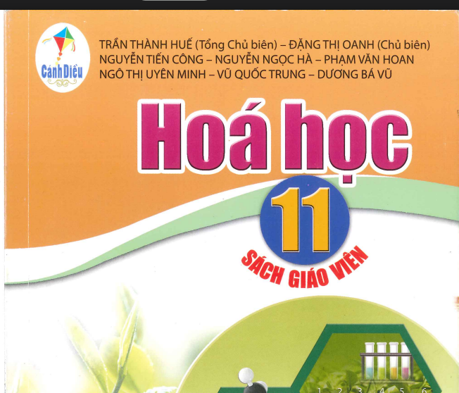 SÁCH GIÁO VIÊN HÓA HỌC 11 CÁNH DIỀU - Miễn phí