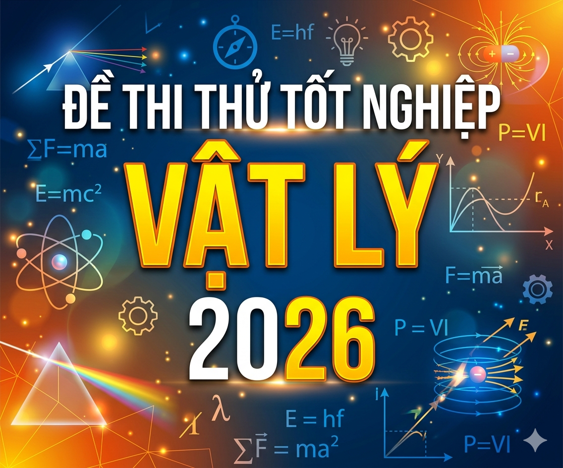 1. ĐỀ THI THỬ TỐT NGHIỆP VẬT LÝ 2026