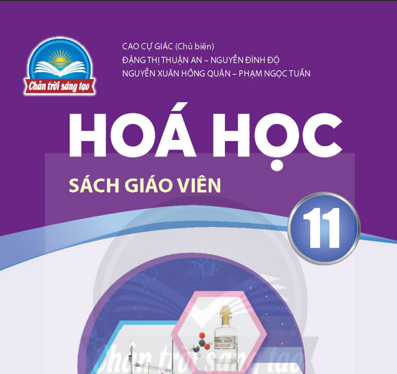 SÁCH GIÁO VIÊN HÓA HỌC 11 CHÂN TRỜI SÁNG TẠO - Miễn phí