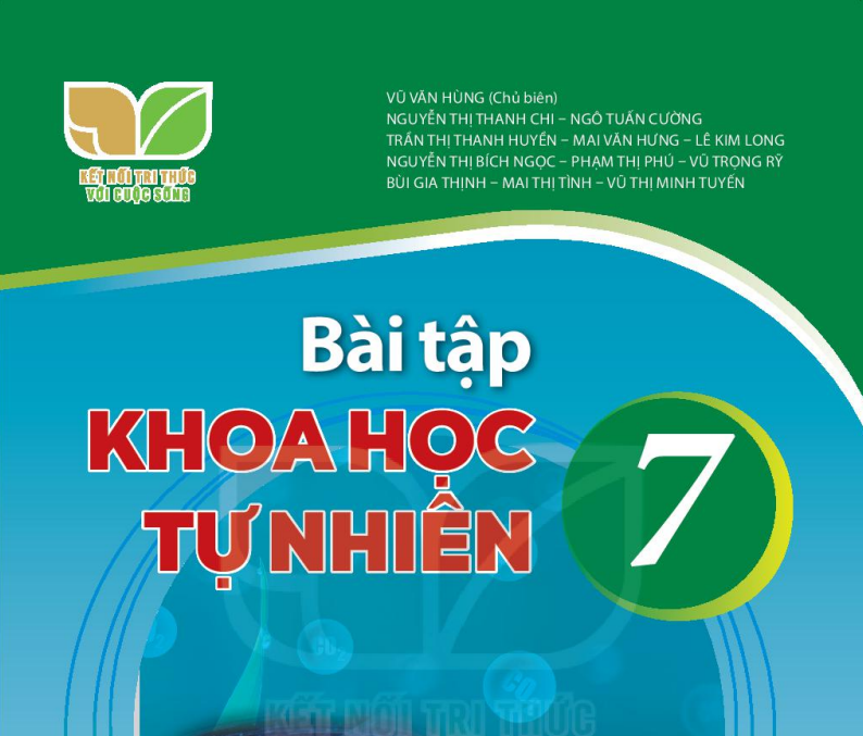 SÁCH BÀI TẬP KHTN 7 SÁCH KẾT NÔI TRI THỨC - Miễn phí