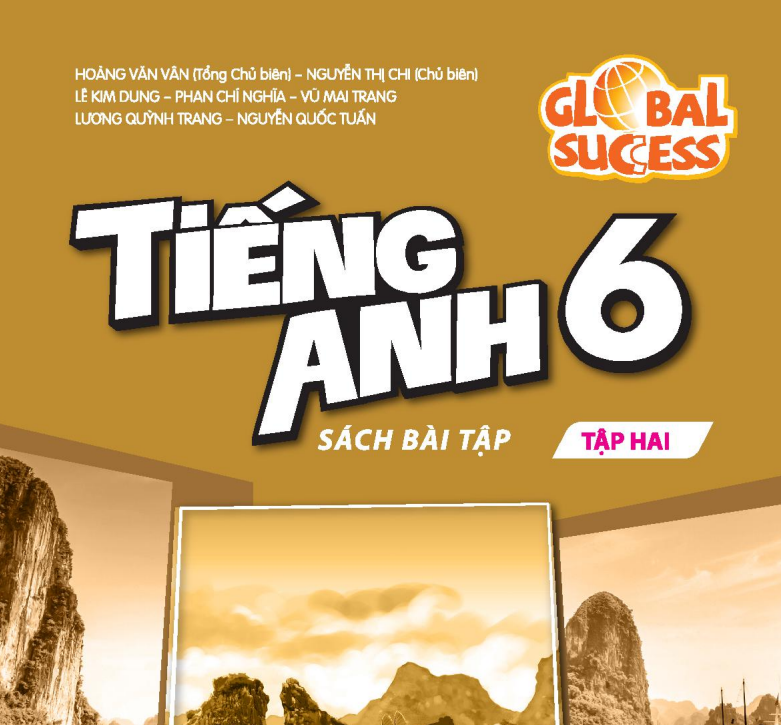 SÁCH BÀI TẬP TIẾNG ANH 6  TẬP 2 GLOBAL SUCCESS Miễn phí