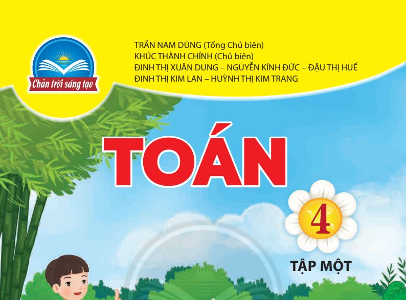 SGK Toán 4 Tập 1 Chân trời sáng tạo Miễn phí