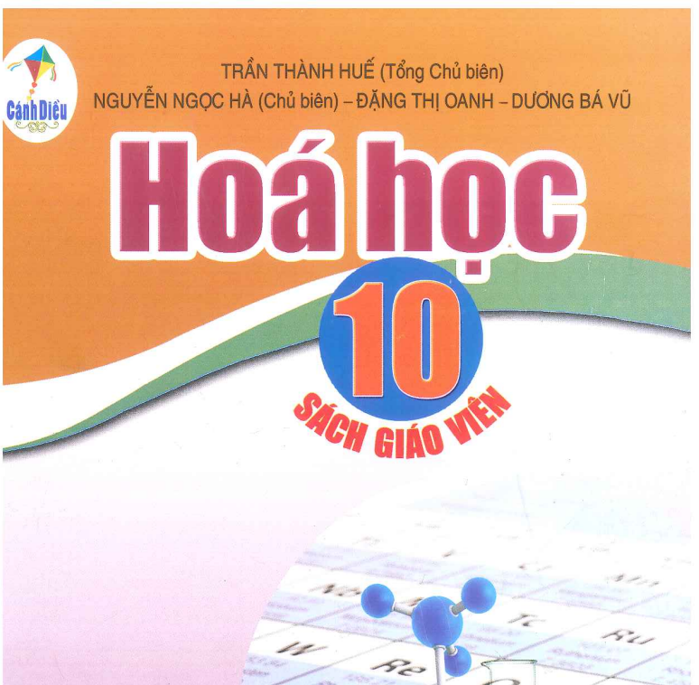 SÁCH GIÁO VIÊN HÓA HỌC 10 CÁNH DIỀU - Miễn phí