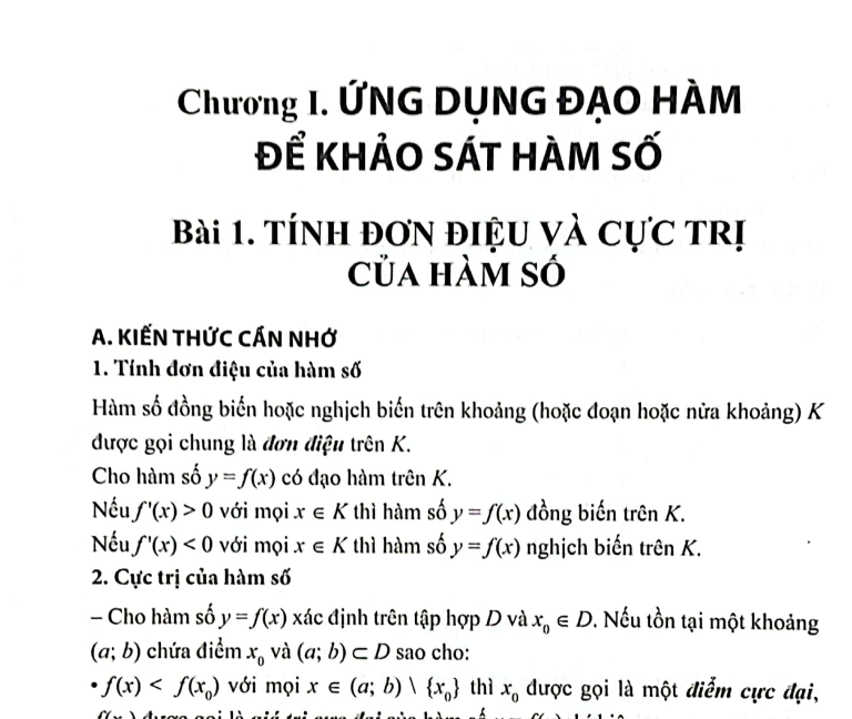 SÁCH BÀI TẬP TOÁN 12 SÁCH CHÂN TRỜI SÁNG TẠO - TẬP 1 - MIỄN PHÍ