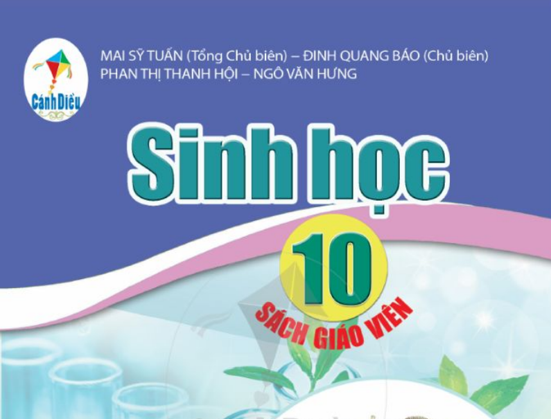 SÁCH GIÁO VIÊN SINH HỌC 10 CÁNH DIỀU Miễn phí