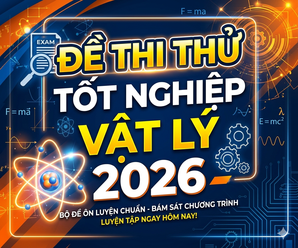 2. ĐỀ THI THỬ TỐT NGHIỆP VẬT LÝ 2026