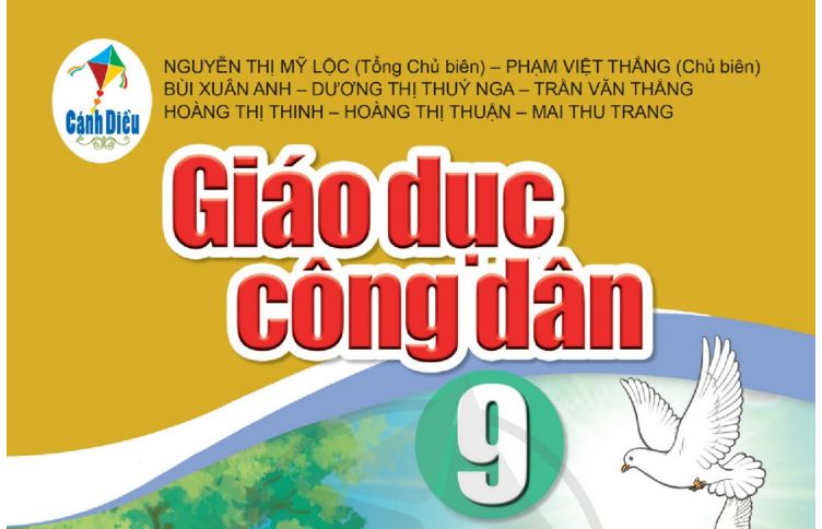 Sách giáo khoa Giáo Dục Công dân 9 Cánh diều (bản PDF)