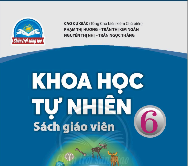 SÁCH GIÁO VIÊN KHTN 6 CHÂN TRỜI SÁNG TẠO Miễn phí