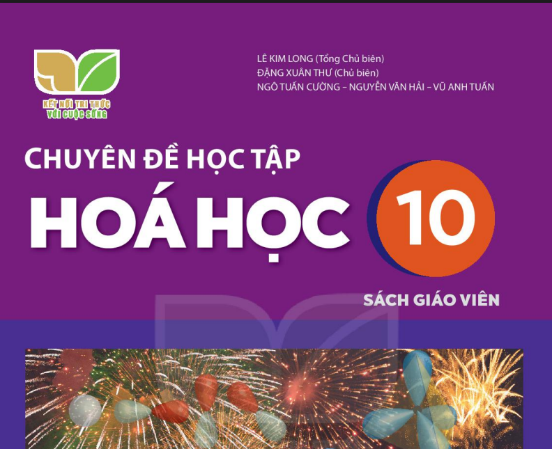 SÁCH CHUYÊN ĐỀ HỌC TẬP GIÁO VIÊN HÓA HỌC 10 KẾT NỐI TRI THỨC - Miễn phí