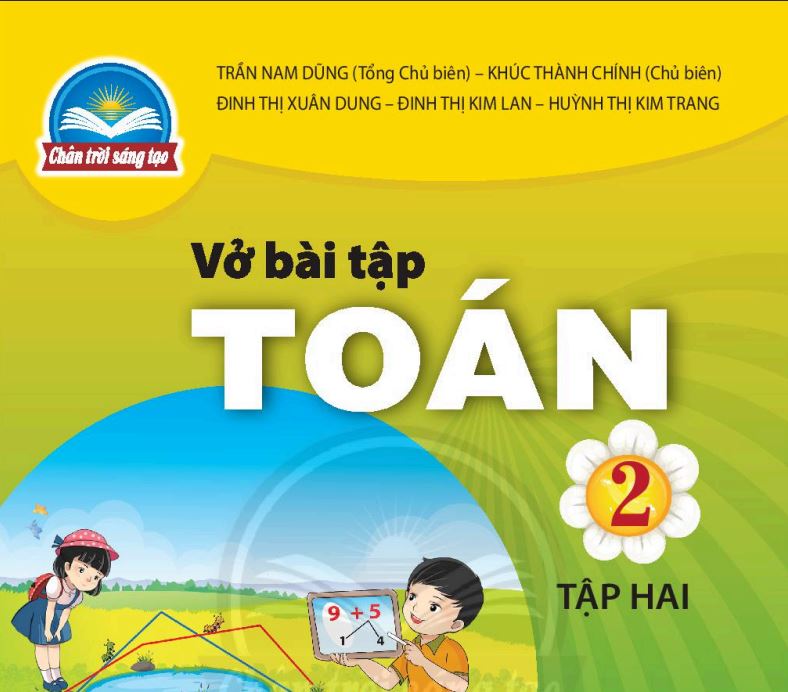 Vở Bài Tập Toán 2 - Lớp 2 - Tập 2 - Chân Trời Sáng Tạo Miễn phí