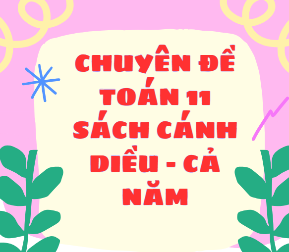 CHUYÊN ĐỀ TOÁN 11 SÁCH CÁNH DIỀU - CẢ NĂM