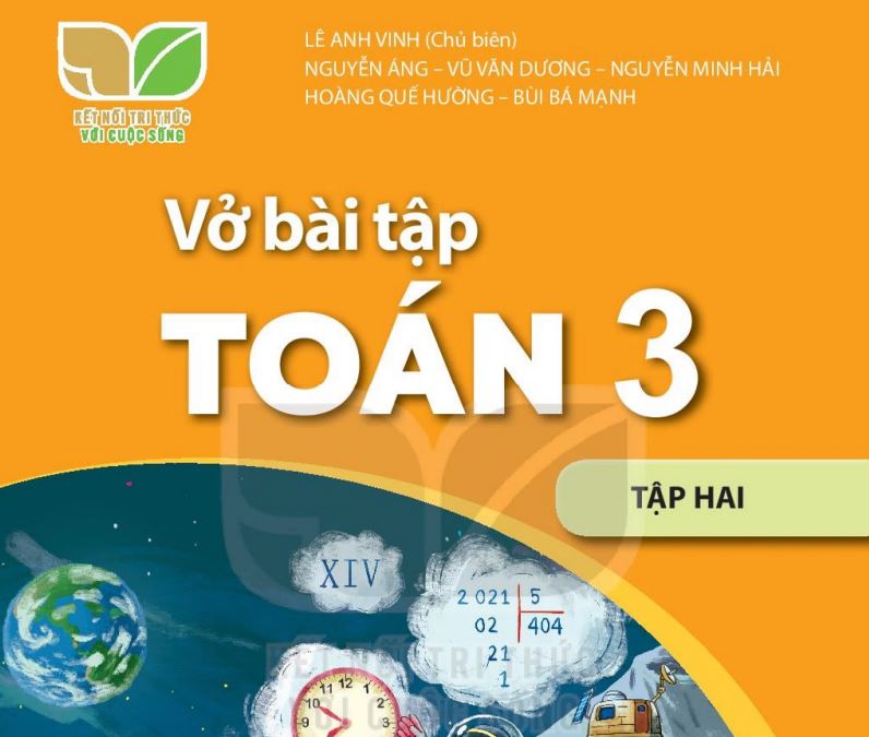 Vở bài tập Toán 3 T2 - Kết nối tri thức Miễn phí