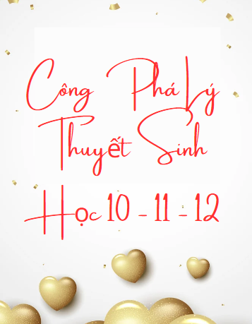 (Word) Công Phá Lý Thuyết Sinh Học 10 - 11 - 12