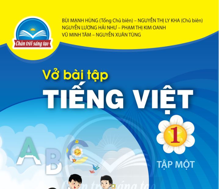 Vở bài tập Tiếng Việt 1 - Tập 1 Chân trời sáng tạo - Miễn phí
